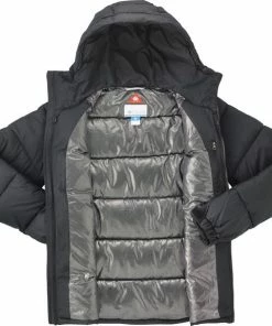 Uitgang ???? Columbia Pike Lake Hooded Jacket Outdoorjas Mannen - Black ???? -Hendi Shop 550x577 13