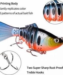 Kopen ???? Merkloos Kunstaas Set - 5 Swimbaits - 15 Gram - 10 Cm - Roofvissen - Snoek - Snoekbaars - In Handige Afsluitbare Opbergbox ???? -Hendi Shop 550x577 6