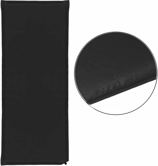 Nieuw ???? Springos Slaapmat | Zelfopblazend | 180 Cm | Inclusief Hoes | Zwart ???? 13 Nieuw ???? Springos Slaapmat | Zelfopblazend | 180 Cm | Inclusief Hoes | Zwart ???? - Afbeelding 11