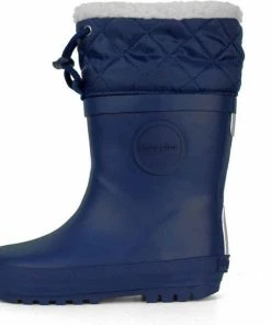 Coupon ???? Druppies Regenlaarzen Gevoerd - Winter Boot - Donkerblauw - Maat 23 ✔️