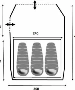 Flash-uitverkoop ???? Redwood Apex 260 - Familie Tunnel Tent 3-persoons - Grijs ???? 20 Flash-uitverkoop ???? Redwood Apex 260 - Familie Tunnel Tent 3-persoons - Grijs ???? -Hendi Shop 550x584 3