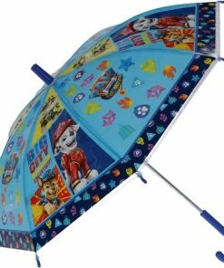 Korting ???? Paw Patrol Kinderparaplu - Blauw - Transparant - 60 Cm - Paraplu ⭐ -Hendi Shop 550x586 3