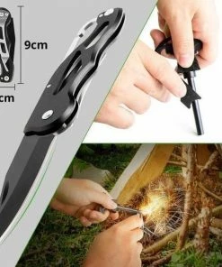 Beste Pirce ✔️ MyStand® 18 In 1 Multitool Ultimate Survival Kit | Outdoor Camping ???? Backpacking Emergency Survival Kit XXL Waterproof| SOS EDC Multifunctionele Box ???? -Hendi Shop 550x588 4