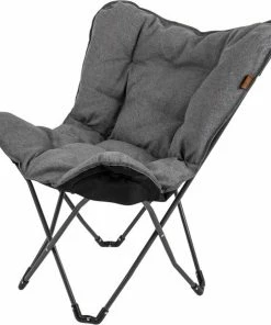 Beste Verkoop ???? Bo-Camp - Urban Outdoor - Vlinderstoel - Grainger - M - Nika - Grijs ???? -Hendi Shop 550x590