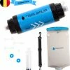Beste deal ⭐ TrailAqua Waterfilter Survival 0.1Micron - Filtert Bacteriën - Snelle Drinkwaterfilter En Waterzuivering Met Waterzak Voor Outdoor, Kamperen, Preppen En Wandelen ???? -Hendi Shop 550x592 3