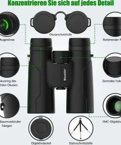 Goedkoopste ✔️ Blazelife Verrekijker - 12x42 - BAK-4 - Kerstmis - Kerstfeest - ???? Christmas Gift - Verrekijker Vogelsspotten - Waterbestendig - Verrekijker Compact - Met Draagtas, Poetsdoek En Nekkoord - Zwart ???? -Hendi Shop 550x592 4