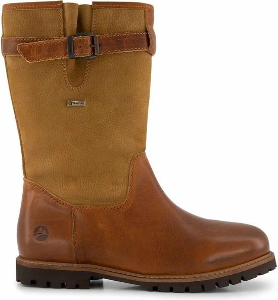 Begroting ???? Travelin' Finland Dames - Wolgevoerde Leren Outdoorlaars - Waterdicht Laarzen - Cognac Bruin Leer - Maat 40 ???? 3 Begroting ???? Travelin' Finland Dames - Wolgevoerde Leren Outdoorlaars - Waterdicht Laarzen - Cognac Bruin Leer - Maat 40 ????