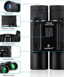 Coupon ???? Merkloos Verrekijker Compact - 10x25 - Klein En Lichtgewicht - Rubberen Omhulsel - Mini Pocketverrekijker Met Volledig Gecoate Lens - Voor Op Reis, Wandelen, Vogels Kijken ❤️ -Hendi Shop 550x594 2