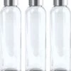 Begroting ⭐ Bellatio Design 3x Stuks Glazen Waterfles/drinkfles Transparant Met Rvs Dop 550 Ml - Sportfles - Bidon ✨ -Hendi Shop 550x597 3