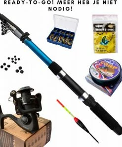 Uitgang ⭐ ProCatch® 49 | Hengelset - Vishengel Set - Werphengel - Vissen - 1 Hengel + Accessoires - 2,1 Meter Uitschuifbaar + GRATIS Haken ???? -Hendi Shop 550x602 1