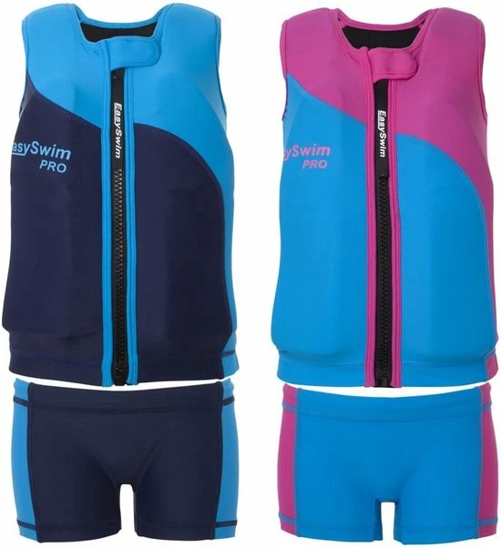 Promo ???? EasySwim Pro - Drijfpakje - Zwemvest & Zwembroek - Blauw - L : 24-28 Kg ???? 5 Promo ???? EasySwim Pro - Drijfpakje - Zwemvest & Zwembroek - Blauw - L : 24-28 Kg ???? - Afbeelding 3