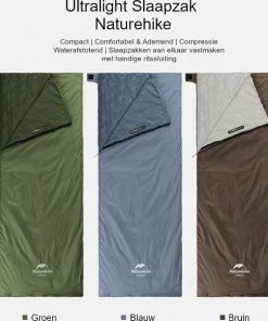 Goedkoop ???? Naturehike® Slaapzak - Lichtgewicht - 205*85cm - Compact - Waterdicht - 3 Seizoenen Slaapzak Lente, Zomer & Herfst - Outdoor - Slaapzakken Volwassen & Kinderen ???? -Hendi Shop 550x603 2