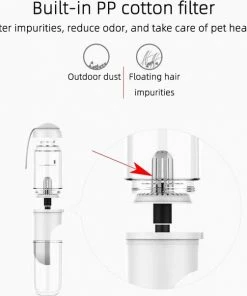 Beste Pirce ???? LuxeBass Draagbare Drinkfles Voor Honden Met Waterdispenser Voor Huisdieren - Bidon - Honden Drinkfles - Waterfles, Reizen, Drinken Voor Drinkflessen, Voor Buiten, (wit) ???? -Hendi Shop 550x603