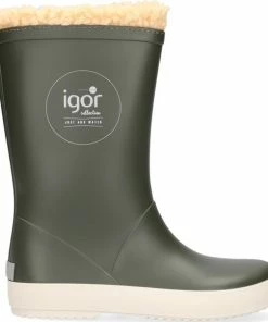 Coupon ???? Igor - Regenlaarzen Voor Kinderen - Splash Nautico Borreguito - Kakigroen - Maat 29EU ???? -Hendi Shop 550x604 7