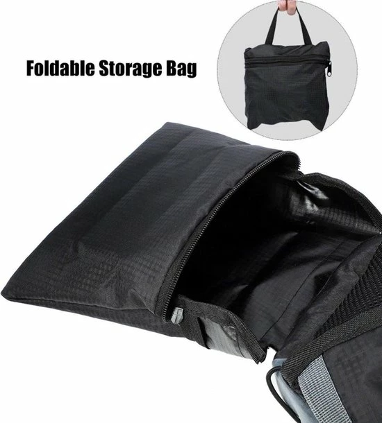 Gloednieuw ???? West Biking Ultralichte Drinkrugzak | Lichte Hydro Rugzak | Outdoor Sporten Hardlopen Klimmen Pouch Fietsen Wandelen | Waterafstotende Fiets Rugzak – 10 L Zwart/Oranje ⭐ 9 Gloednieuw ???? West Biking Ultralichte Drinkrugzak | Lichte Hydro Rugzak | Outdoor Sporten Hardlopen Klimmen Pouch Fietsen Wandelen | Waterafstotende Fiets Rugzak – 10 L Zwart/Oranje ⭐ - Afbeelding 7