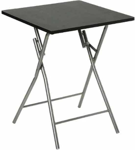 Goedkoop ???? Merkloos Eazy Living Plooitafel Esmee 60 X 60 Cm Zwart ???? 3 Goedkoop ???? Merkloos Eazy Living Plooitafel Esmee 60 X 60 Cm Zwart ????