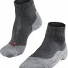 Promo ???? FALKE TK5 Wander Short Wandelsokken Kort Zacht Thermisch Anti-blaar Antizweet Zonder Motief Met Elastische Boord Admend Merinowol Grijs Dames Sportsokken - Maat 41-42 ???? -Hendi Shop 550x619 5