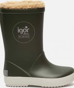 Coupon ???? Igor - Regenlaarzen Voor Kinderen - Splash Nautico Borreguito - Kakigroen - Maat 29EU ???? -Hendi Shop 550x625 4