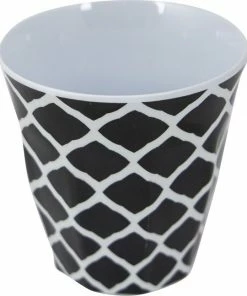 Beste Verkoop ???? Bo-Camp Servies - Mix & Match - 16 Delig - Zwart/Wit ???? -Hendi Shop 550x647 3