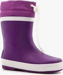 Beste Verkoop ???? Mountain Peak Kinder Regenlaarzen - Paars - Maat 34 ????