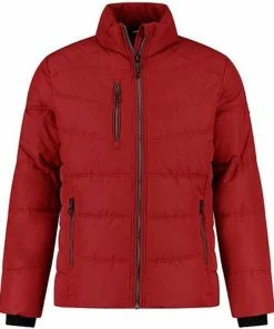 Kopen ???? Kjelvik Heren Winterjas - Winterjas Padded Gewatteerd - Igor - Rood - Maat 5XL ???? -Hendi Shop 550x649 6