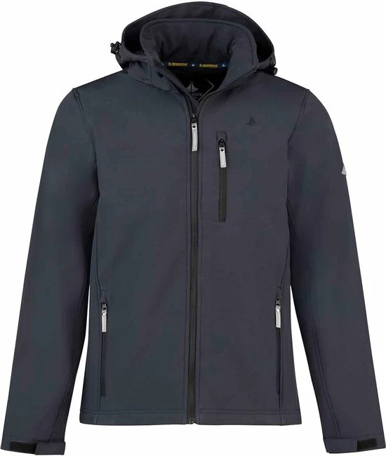Korting ⌛ BJØRNSON DAG Softshell Jas 4 Seizoenen Heren - Winddicht - Fleece Gevoerd - Waterafstotend - Ademend - Outdoor Herenjas - Rits Zakken - Tussenjas - Maat 6XL - Donkerblauw ???? 3 Korting ⌛ BJØRNSON DAG Softshell Jas 4 Seizoenen Heren - Winddicht - Fleece Gevoerd - Waterafstotend - Ademend - Outdoor Herenjas - Rits Zakken - Tussenjas - Maat 6XL - Donkerblauw ????