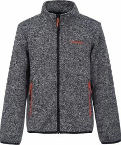 Korting ???? Icepeak Kirwin Jr Midlayer - Lead-grey - Outdoor Kleding - Fleeces En Truien - Fleece ????