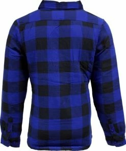 Nieuw ✨ Life-Line - Victor Gevoerd Hemd Heren - Blauw - Outdoorblouse - Wandelblouse - Fleece Blauw ⌛ -Hendi Shop 550x656 1