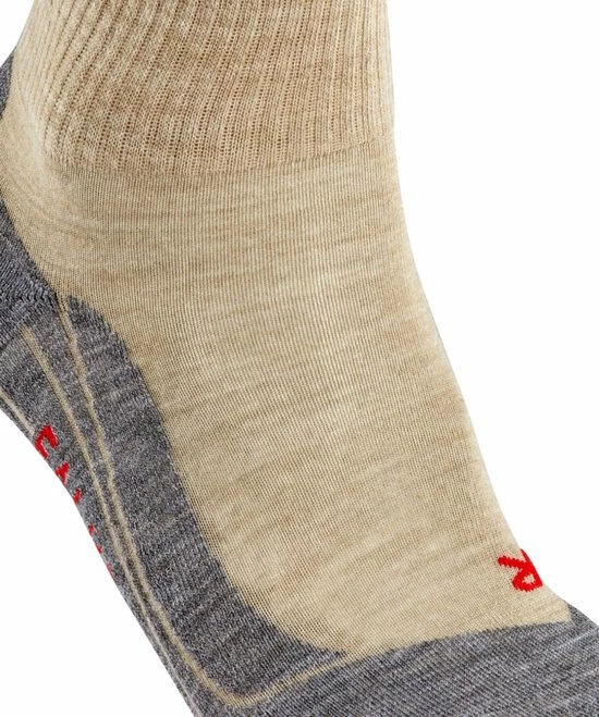 Groothandel ???? FALKE TK5 Wander Short Wandelsokken Kort Zacht Thermisch Anti-blaar Antizweet Zonder Motief Met Elastische Boord Admend Merinowol Beige Dames Sportsokken - Maat 39-40 ???? 5 Groothandel ???? FALKE TK5 Wander Short Wandelsokken Kort Zacht Thermisch Anti-blaar Antizweet Zonder Motief Met Elastische Boord Admend Merinowol Beige Dames Sportsokken - Maat 39-40 ???? - Afbeelding 3