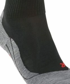 Nieuw ???? FALKE TK5 Wander Short Wandelsokken Kort Zacht Thermisch Anti-blaar Antizweet Zonder Motief Met Elastische Boord Admend Merinowol Zwart Heren Sportsokken - Maat 44-45 ???? -Hendi Shop 550x660 18