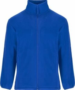 Uitgang ???? Merkloos Kobalt Blauw Fleece Heren Vest Roly Artic Maat XXL ????