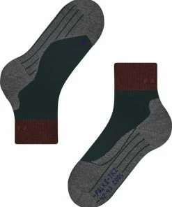 Groothandel ???? FALKE TK2 Explore Cool Short Wandelsokken Kort Zacht Thermisch Anti-blaar Antizweet Zonder Motief Met Elastische Boord Verkoelend Ademend Sneldrogend Groen Heren Sportsokken - Maat 44-45 ???? -Hendi Shop 550x667 5