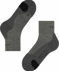 Flash-uitverkoop ???? FALKE TK2 Explore Wool Short Wandelsokken Anti-Bubbel Dik Sneldrogend Merinowol Beige Dames Sportsokken - Maat 44-45 ???? -Hendi Shop 550x668 1