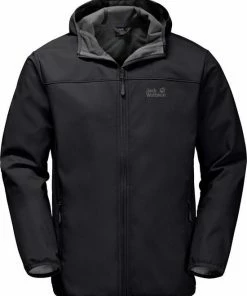 Aanbiedingen ???? Jack Wolfskin Northern Point Softshell Sportjas Heren - Maat M ????