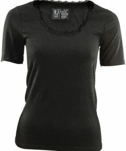 Kopen ⌛ RJ Bodywear Dames T-Shirt Thermo Kant Zwart Mt M ????