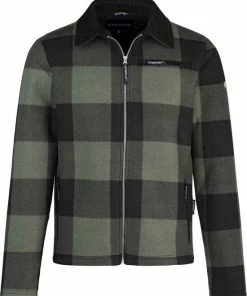 Aanbiedingen ???? STØRVIK London Houthakkers Fleece Jas Lumberjack - Teddy Vest - Maat XL - Groen ????