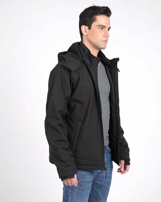 Beste Verkoop ???? Sailwind Verwarmde Jas / Soft Shell / Heren / Zwart Incl. Powerbank ✨ 4 Beste Verkoop ???? Sailwind Verwarmde Jas / Soft Shell / Heren / Zwart Incl. Powerbank ✨ - Afbeelding 2