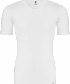 Coupon ???? Ten Cate Thermo Men V-neck - Heren Thermo T-shirt V-hals - Wit - Maat: L ????