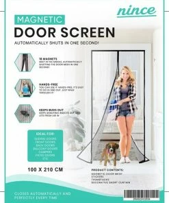 Beste deal ???? Nince Vliegengordijn - Deurhor - Deurgordijn - Maat 100 X 210 ???? 14 Beste deal ???? Nince Vliegengordijn - Deurhor - Deurgordijn - Maat 100 X 210 ???? -Hendi Shop 550x697 8