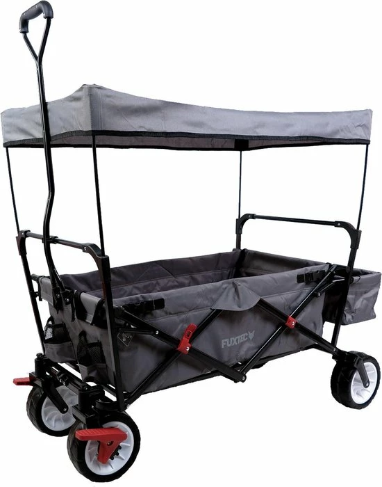 Flash-uitverkoop ???? FUXTEC Bolderkar CT350 - Grijs ???? 4 Flash-uitverkoop ???? FUXTEC Bolderkar CT350 - Grijs ???? - Afbeelding 2