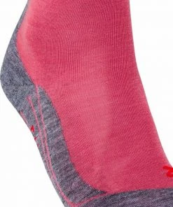 Groothandel ???? FALKE TK5 Wander Wandelsokken Mid-rise Zacht Thermisch Anti-blaar Antizweet Zonder Motief Met Elastische Boord Warm Admend Merinowol Rood Dames Sportsokken - Maat 39-40 ✨ -Hendi Shop 550x701 1
