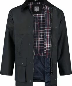 Groothandel ⌛ MGO Leisure Wear British Wax Parka Outdoorjas Heren - Maat XL ❤️ -Hendi Shop 550x701 3