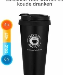 Groothandel ???? Cafestyle Thermosbeker – Travel Mug – Koffiebeker – Thermosfles – RVS – Antislip - 500 ML - Zwart ⭐ 15 Groothandel ???? Cafestyle Thermosbeker – Travel Mug – Koffiebeker – Thermosfles – RVS – Antislip - 500 ML - Zwart ⭐ -Hendi Shop 550x704 2