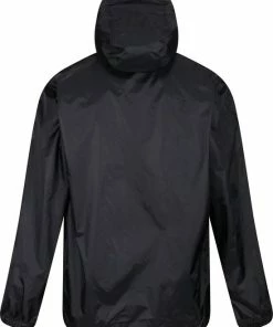 Goedkoopste ???? Regatta Pack-It II Regenjas - Maat XXL - Mannen - Zwart ✔️ -Hendi Shop 550x706 4