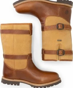 Groothandel ✔️ Travelin' Sweden Heren Outdoorlaarzen - Waterdicht En Ademend - Wol Gevoerde Wandellaars - Cognac Leer - Maat 48 ???? -Hendi Shop 550x707 4