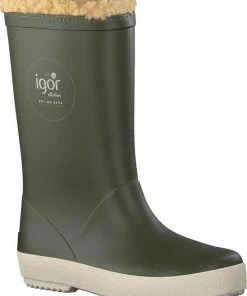 Coupon ???? Igor - Regenlaarzen Voor Kinderen - Splash Nautico Borreguito - Kakigroen - Maat 29EU ???? -Hendi Shop 550x711 5