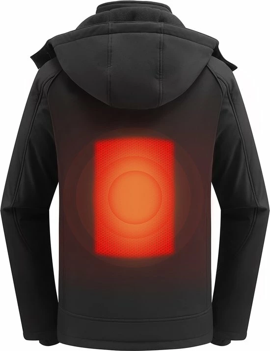 Beste Verkoop ???? Sailwind Verwarmde Jas / Soft Shell / Heren / Zwart Incl. Powerbank ✨ 5 Beste Verkoop ???? Sailwind Verwarmde Jas / Soft Shell / Heren / Zwart Incl. Powerbank ✨ - Afbeelding 3