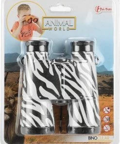 Hete verkoop ⌛ Merkloos Speelgoed Verrekijker Voor Kinderen Zebra Print ⭐
