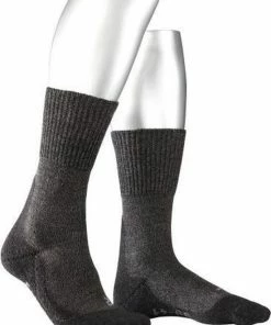 Beste Pirce ???? FALKE TK1 Adventure Wool Wandelsokken Dik Versterkte Thermische Sokken Zonder Patroon Met Sterke Wattering Lang En Warm Voor Wandelen Winter Merinowol Grijs Heren Sportsokken - Maat 39-41 ???? -Hendi Shop 550x719 3