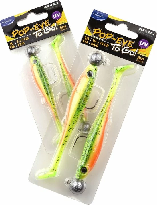 Groothandel ???? Spro Iris Popeye To Go - 8 Cm - Uv Minnow ???? 3 Groothandel ???? Spro Iris Popeye To Go - 8 Cm - Uv Minnow ????